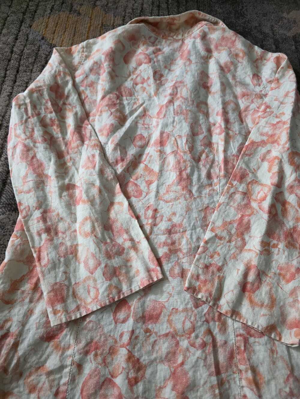 J.Jill 100% Linen Longsleeve Shirt - Picture 9 of 10